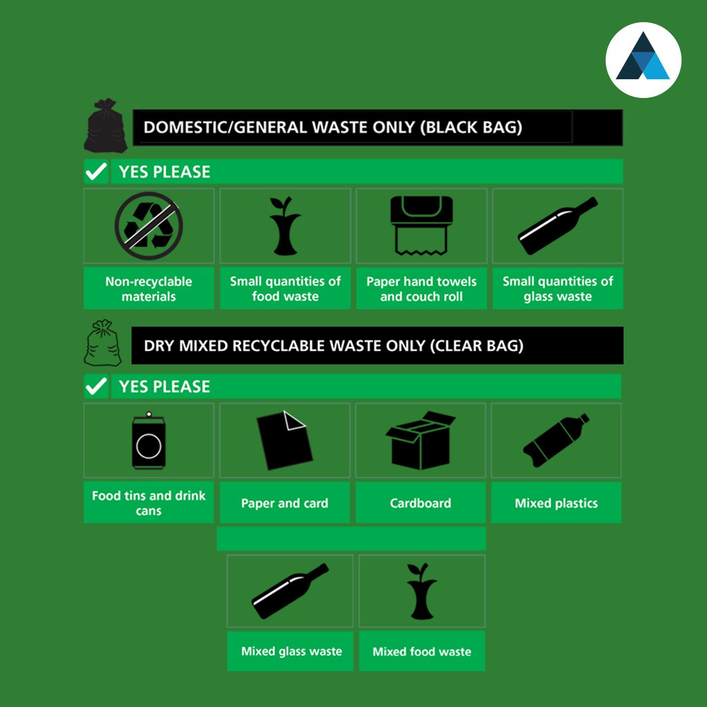 22x33x46 Inch Heavy Duty Black Bin Bags Leak-Proof Refuse Sacks (Pack of 100)