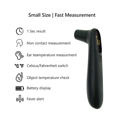 Black Photon Digital Thermometer