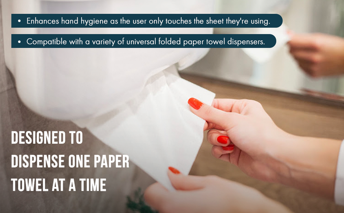 Z-Fold Paper Hand Towel 2 Ply | 3000 Sheets