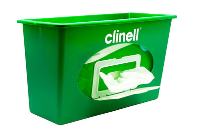 Clinell Universal Wipes Wall Mounted Dispenser - Green (8128757662006)