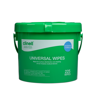 Clinell Universal Wipes Bucket 225 (8111036760374)