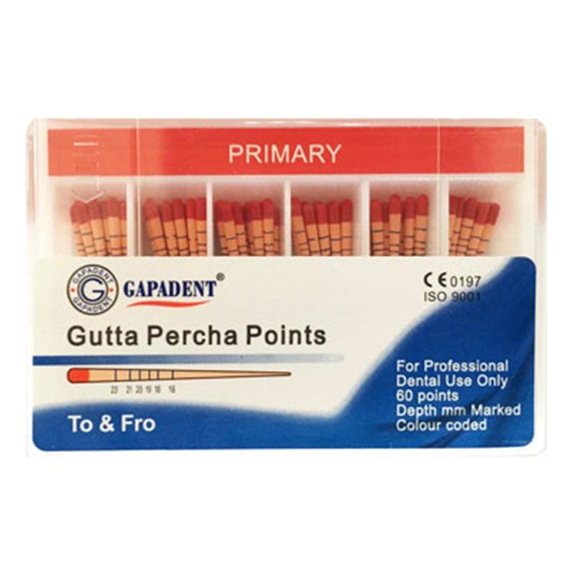 Gutta Percha Points Primary Red#25 - 60 pcs - VSDent (4119998070883)