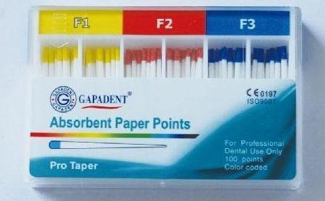 Paper Points F1 ,F2,F3 - 60 pcs (Assorted) - VSDent (4119995514979)